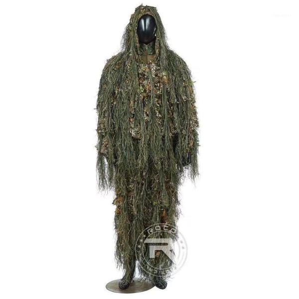 hunting sets ghillie suit woodland 3d bionic leaf camouflage clothing disguise uniform cs sniper camo suits set1
hunting sets ghillie suit woodland 3d bionic leaf camouflage clothing disguise uniform cs sniper camo suits set1