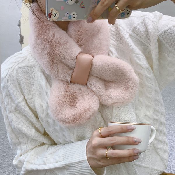 autumn imitation rex rabbit scarf cross plush scarf imitation rabbit hair versatile leather buckle net red wind sweet warm neck, Blue;gray
autumn imitation rex rabbit scarf cross plush scarf imitation rabbit hair versatile leather buckle net red wind sweet warm neck, Blue;gray