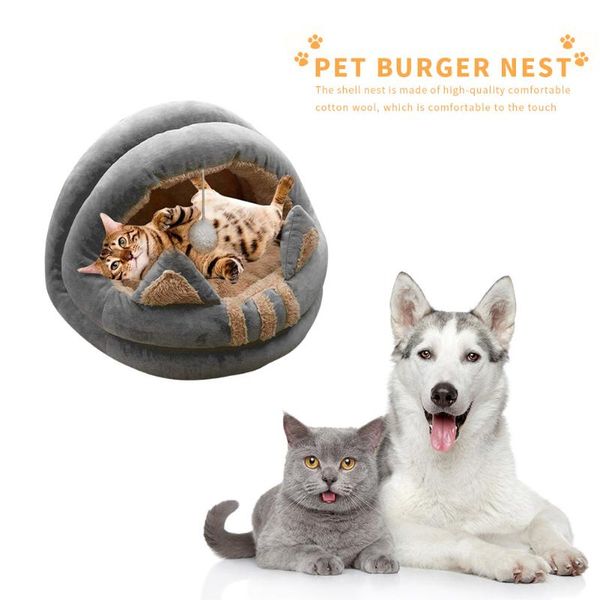cute pet fleece nest kennel with pompom dog cat winter warm sleeping bed house pets soft sleeping cushion room pet supplies hot
cute pet fleece nest kennel with pompom dog cat winter warm sleeping bed house pets soft sleeping cushion room pet supplies hot