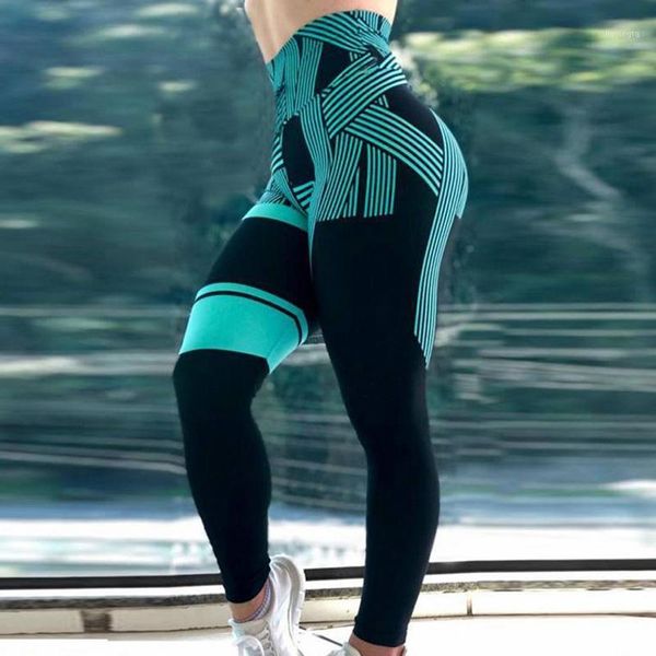 2020 new arrival green black stripe printed leggings women sporting fitness legging for women hip high waist elastic leggins1
2020 new arrival green black stripe printed leggings women sporting fitness legging for women hip high waist elastic leggins1