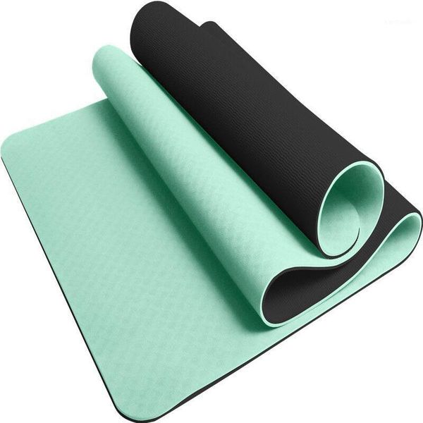 yoga mats 6mm thickness tpe two-color double-sided anti-skid tasteless sgs certified professional mat1
yoga mats 6mm thickness tpe two-color double-sided anti-skid tasteless sgs certified professional mat1
