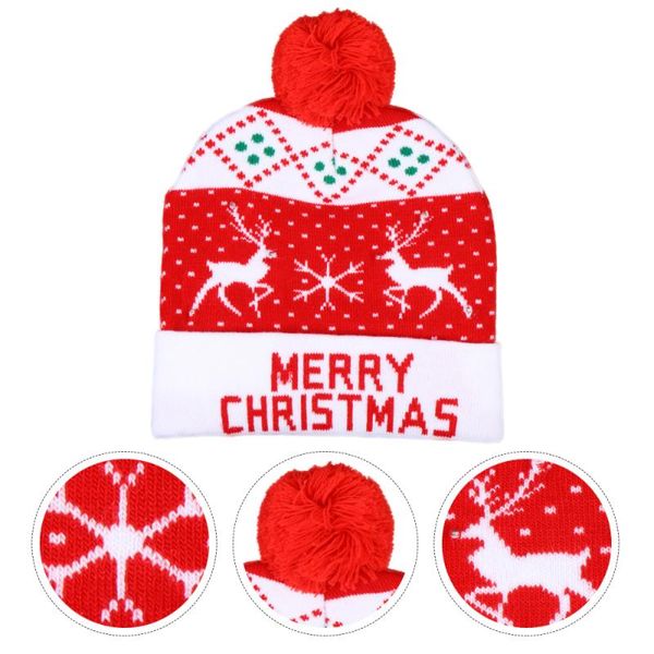 1 pc adorable knitted hat winter hat christmas for outdoor 
1 pc adorable knitted hat winter hat christmas for outdoor