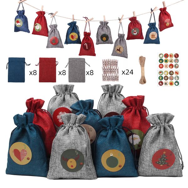 personalized merry home decor party supplies christmas decoration candy bag bundle cotton linen gift bag advent calendar
personalized merry home decor party supplies christmas decoration candy bag bundle cotton linen gift bag advent calendar