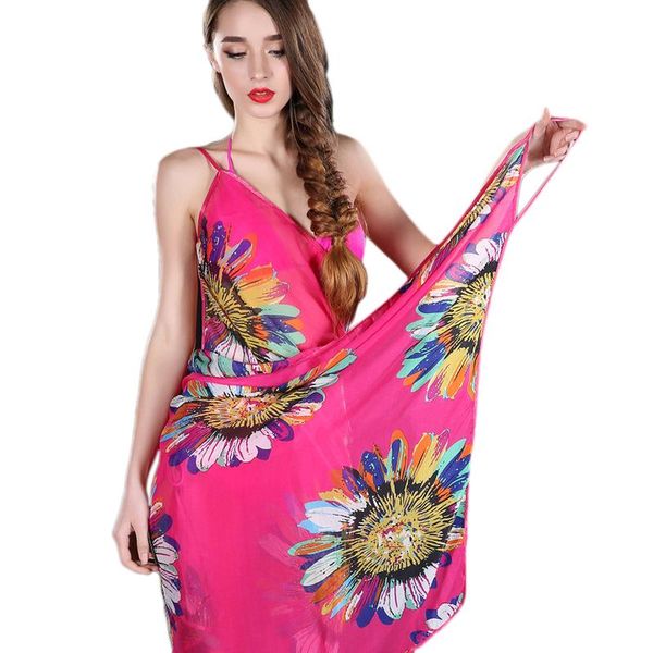 women beach dress erogenous sling beach wear dress sarong bikini cover-ups wrap pareo skirts towel open-back swimwear rose red, Blue;gray
women beach dress erogenous sling beach wear dress sarong bikini cover-ups wrap pareo skirts towel open-back swimwear rose red, Blue;gray