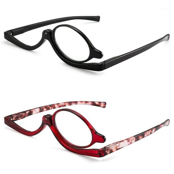 2pcs/set makeup reading glasses magnifying flip down cosmetic readers for women1, White;black
2pcs/set makeup reading glasses magnifying flip down cosmetic readers for women1, White;black