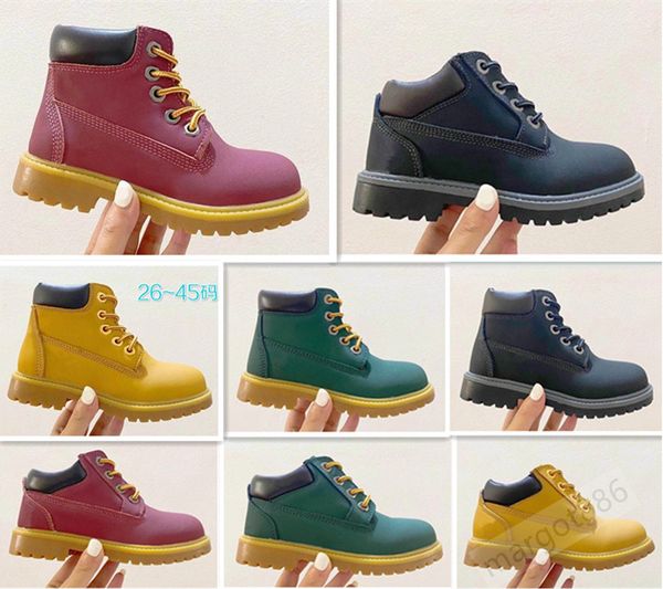 kids martin boots winter boots waterproof military triple white black children outdoors shoes yellow boys girls trainers 26-35
kids martin boots winter boots waterproof military triple white black children outdoors shoes yellow boys girls trainers 26-35