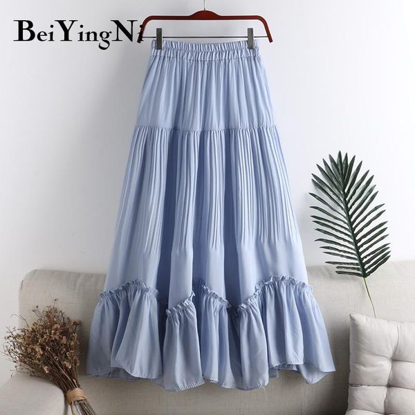 beiyingni korean irregular pleated skirt women fashion 2020 kawaii elegant elastic high waist skirts female preppy casual faldas, Black
beiyingni korean irregular pleated skirt women fashion 2020 kawaii elegant elastic high waist skirts female preppy casual faldas, Black