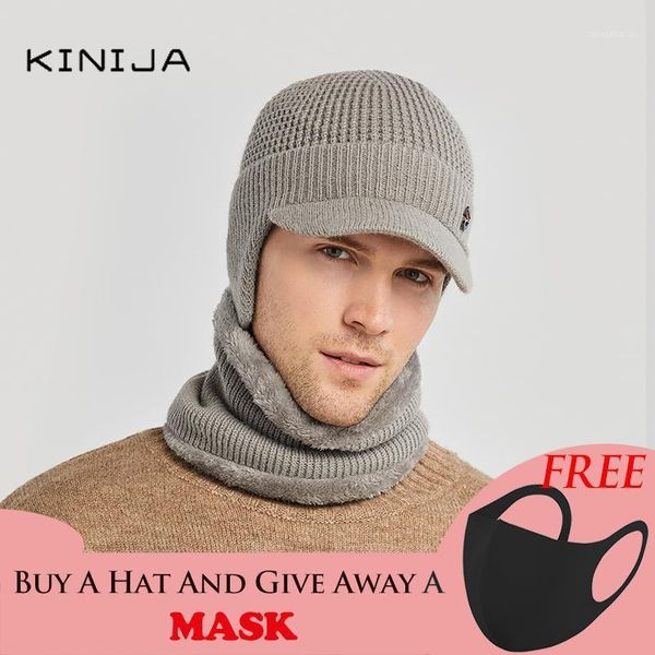 men ear protection earmuffs hat scarf set winter neck warmer knit wool baseball cap fashion plush thicken fleece beanie skullies1
men ear protection earmuffs hat scarf set winter neck warmer knit wool baseball cap fashion plush thicken fleece beanie skullies1