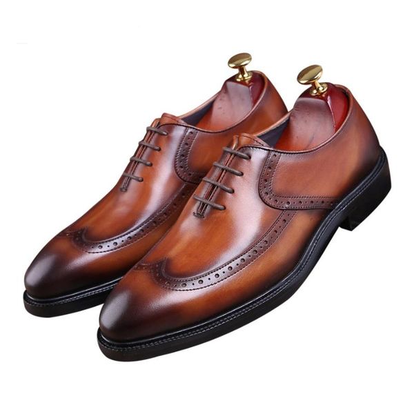 dress shoes fashion black / brown goodyear welt oxfords mens wedding genuine leather business male
dress shoes fashion black / brown goodyear welt oxfords mens wedding genuine leather business male