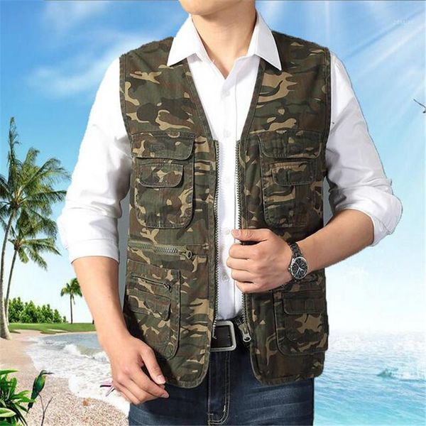 men's vests sleeveless multi pocket male zip travelers working pography cotton vest casual men's v-neck jacket waistcoat1, Black;white
men's vests sleeveless multi pocket male zip travelers working pography cotton vest casual men's v-neck jacket waistcoat1, Black;white