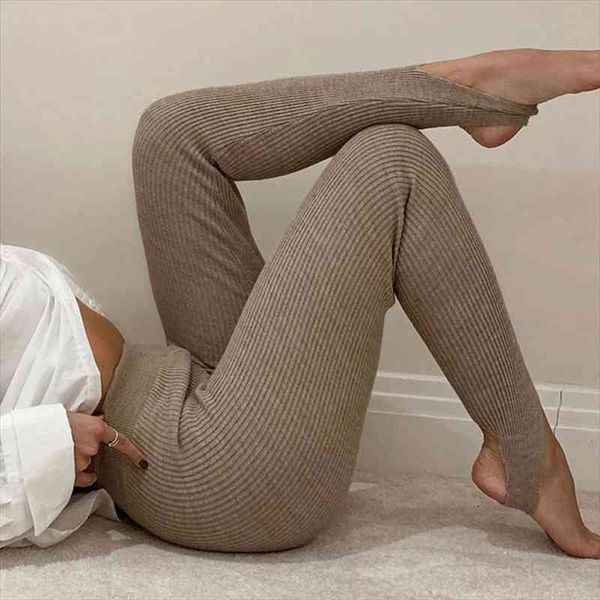 beige ribbed knit leggings women high waist cotton fitness basic pants casual autumn all-match female skinny leggings, Black
beige ribbed knit leggings women high waist cotton fitness basic pants casual autumn all-match female skinny leggings, Black