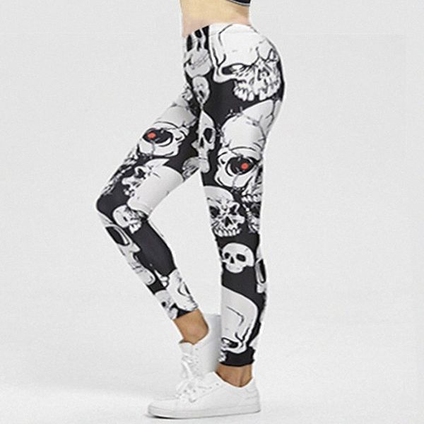 women's athleisure sports leggings elastic waist print ankle-length pants gym yoga stretchy print skull comfort mid waist slim black /
women's athleisure sports leggings elastic waist print ankle-length pants gym yoga stretchy print skull comfort mid waist slim black /