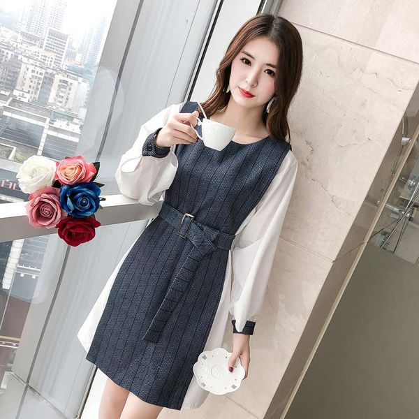 maternity dresses style clothes spring clothing loose-fit skirt 2021 mid-length korean-style dress, White
maternity dresses style clothes spring clothing loose-fit skirt 2021 mid-length korean-style dress, White