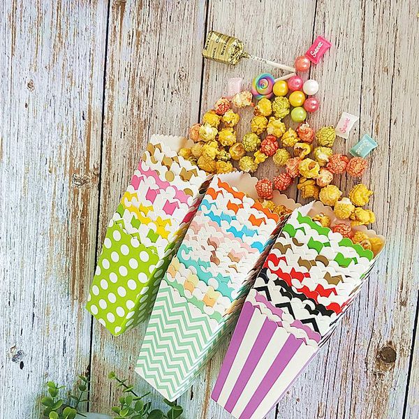 6/12pcs small movie theater small popcorn boxes paper popcorn boxes striped red and white for dessert tables wedding favors
6/12pcs small movie theater small popcorn boxes paper popcorn boxes striped red and white for dessert tables wedding favors