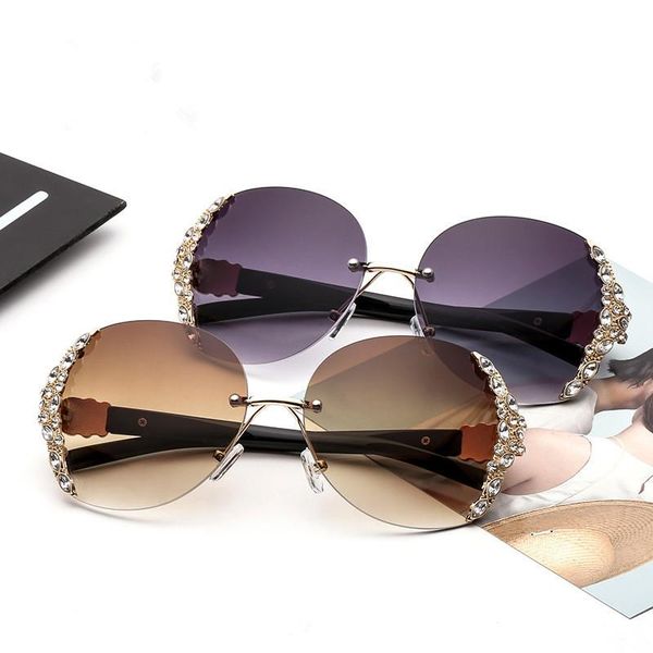 sunglasses 2021 elegant oversized rimless gradient women luxury diamond cut lens big glasses female eyeglasses uv400 bling diam, White;black
sunglasses 2021 elegant oversized rimless gradient women luxury diamond cut lens big glasses female eyeglasses uv400 bling diam, White;black