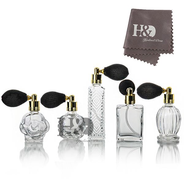 h&d 5pcs vintage refillable clear perfume bottles glass empty spray bottle air freshener atomizer ball cosmetic containers 201012
h&d 5pcs vintage refillable clear perfume bottles glass empty spray bottle air freshener atomizer ball cosmetic containers 201012