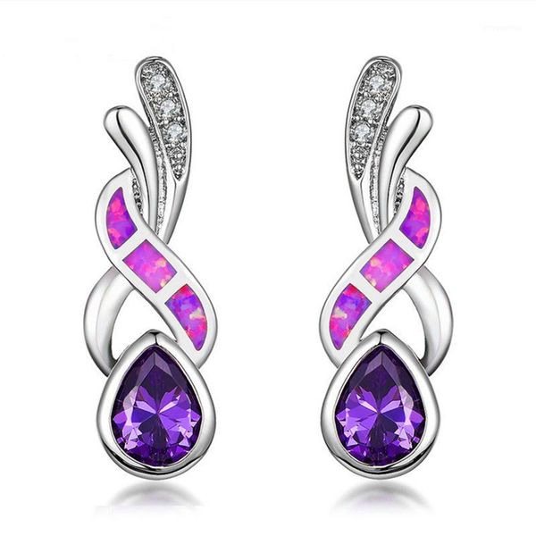 exquisite luxury hollow swirl heart waterdrop zircon purple earrings for party wedding banquet jewelry accessories1, Golden;silver
exquisite luxury hollow swirl heart waterdrop zircon purple earrings for party wedding banquet jewelry accessories1, Golden;silver