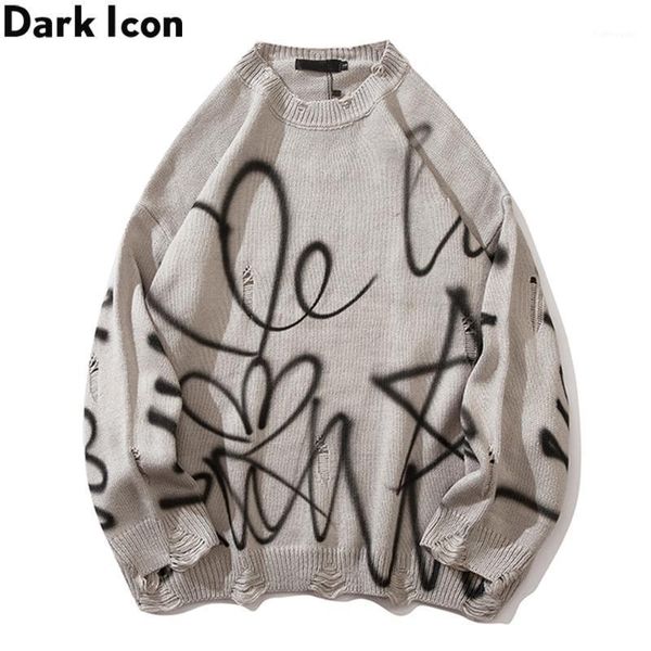 dark graffiti sweater men women oversized streetwear men's sweater sweaters couple clothing1, White;black
dark graffiti sweater men women oversized streetwear men's sweater sweaters couple clothing1, White;black
