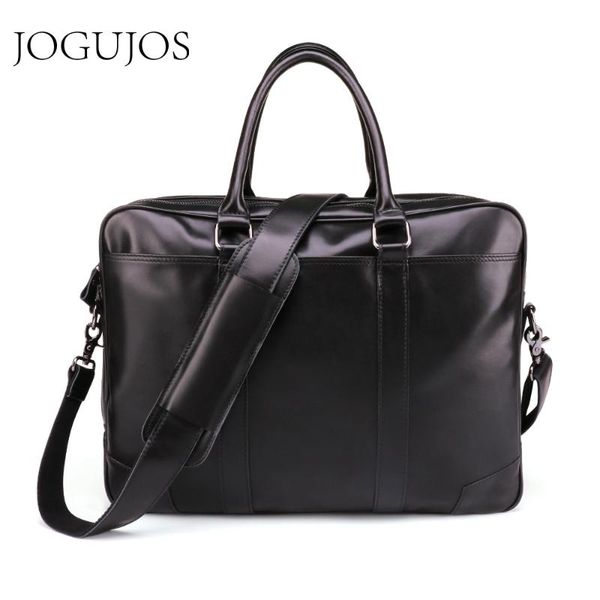 jogujos upgrade black men's briefcase genuine leather men business briefcase computer laphandbag man shoulder messenger bags
jogujos upgrade black men's briefcase genuine leather men business briefcase computer laphandbag man shoulder messenger bags