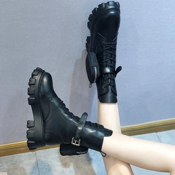 autumn ladies pocket lace up platform motorcycle boot female footwear women's shoes mid calf boots fashion dropshipping woman1, Black
autumn ladies pocket lace up platform motorcycle boot female footwear women's shoes mid calf boots fashion dropshipping woman1, Black