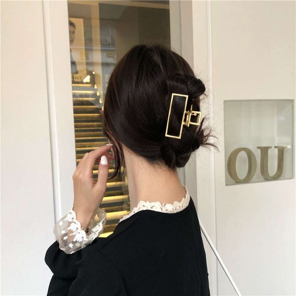 south korea matte metal head horsetail clip headdress hairpin go grab clamp large-sized hairpin female jewelry birthday party, Silver
south korea matte metal head horsetail clip headdress hairpin go grab clamp large-sized hairpin female jewelry birthday party, Silver