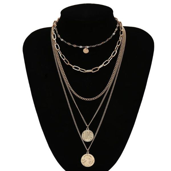 круглый многослойный кулон choker gold color metal личность длинные цепные ожерелья для женщин вечеринки украшения, Silver
круглый многослойный кулон choker gold color metal личность длинные цепные ожерелья для женщин вечеринки украшения, Silver
