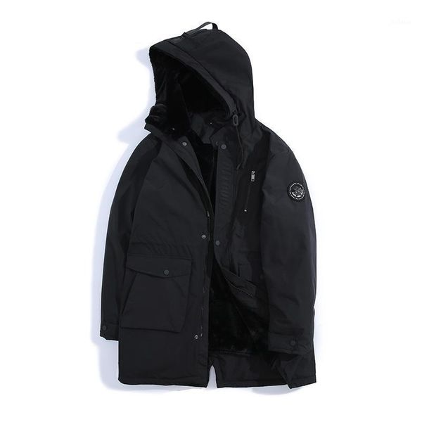 plus size men's autumn and winter warm mid-length thick padded coat to overcome1, Black
plus size men's autumn and winter warm mid-length thick padded coat to overcome1, Black