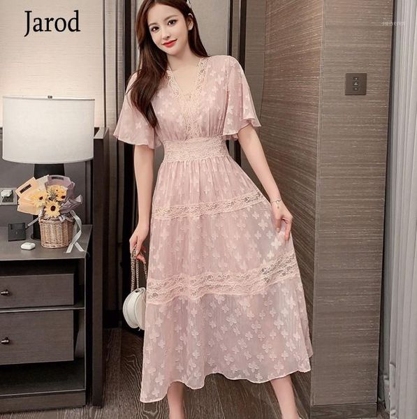 2020 summer women retro lace patchwork chiffon dress v neck high waist vestido elegant short sleeve casual slim midi dress1, Black;gray
2020 summer women retro lace patchwork chiffon dress v neck high waist vestido elegant short sleeve casual slim midi dress1, Black;gray
