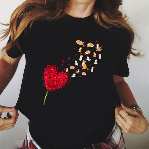 2021 women t-shirt tees heart dandelion print vintage harajuku korean t shirt hip hop tshirt kpop clothes hip hop streetwear, White
2021 women t-shirt tees heart dandelion print vintage harajuku korean t shirt hip hop tshirt kpop clothes hip hop streetwear, White