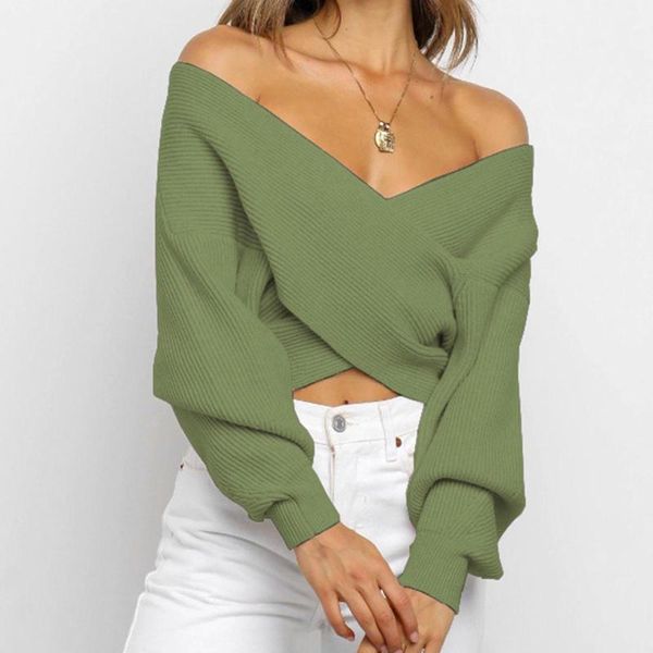 women's sweaters v-neck pullover sweater fashion autumn women long-sleeve knitted female jumper basic clothing pull femme#1204, White;black
women's sweaters v-neck pullover sweater fashion autumn women long-sleeve knitted female jumper basic clothing pull femme#1204, White;black