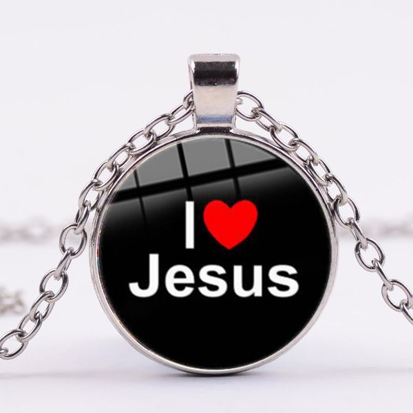 new christian fish ichthus jesus necklace i love jesus glass gem letter print charm pendant religion culture gift jewelry, Silver
new christian fish ichthus jesus necklace i love jesus glass gem letter print charm pendant religion culture gift jewelry, Silver