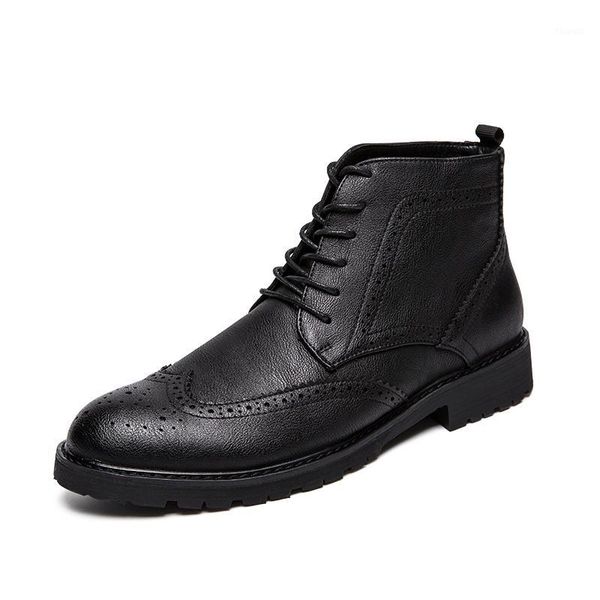 british men boots spring autumn shoes fashion slip on boots breathable pu leather male botas hombre1, Black
british men boots spring autumn shoes fashion slip on boots breathable pu leather male botas hombre1, Black