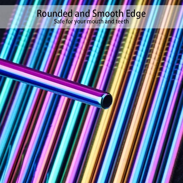 20pcs metal reusable 304 stainless steel straws straight bent eco-friendly drinking straw with brush set party bar a jllhep
20pcs metal reusable 304 stainless steel straws straight bent eco-friendly drinking straw with brush set party bar a jllhep