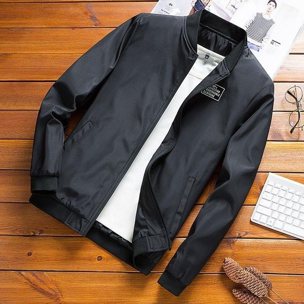 men bomber jacket long sleeve baseball jackets windbreaker jacket male outwear increase men's wear loose coat m-8xl1, Black;brown
men bomber jacket long sleeve baseball jackets windbreaker jacket male outwear increase men's wear loose coat m-8xl1, Black;brown