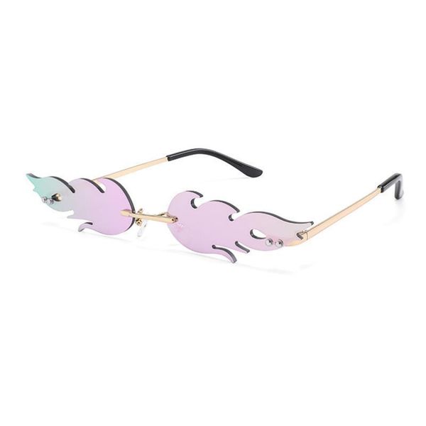 wave fashion rimless new sun glasses women fire men flame uv 400 eyewear luxury trending narrow sunglasses
wave fashion rimless new sun glasses women fire men flame uv 400 eyewear luxury trending narrow sunglasses