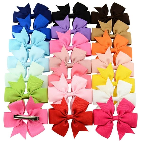 hairpins grosgrain ribbon bows clips solid girls hair bow boutique hairclips elastic hair tie headwear kids hair accessories 20 color, Black;brown
hairpins grosgrain ribbon bows clips solid girls hair bow boutique hairclips elastic hair tie headwear kids hair accessories 20 color, Black;brown