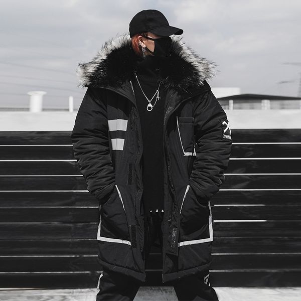 winter warm new men's cotton clothing fashion hip hop thick warm cotton jacket large size warm coat us size s-xxl 201023, Black
winter warm new men's cotton clothing fashion hip hop thick warm cotton jacket large size warm coat us size s-xxl 201023, Black