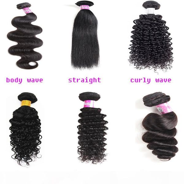 human hair extensions straight body loose deep water curly wave brazilian 100% virgin human hair bundles natural color 8-28inch, Black
human hair extensions straight body loose deep water curly wave brazilian 100% virgin human hair bundles natural color 8-28inch, Black