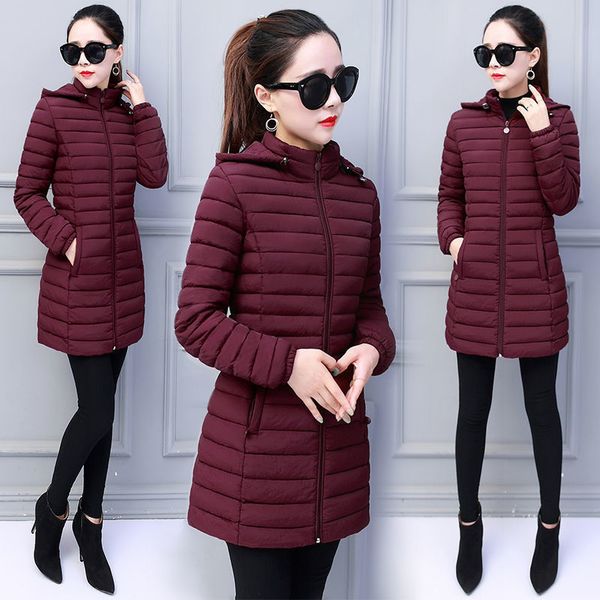 mother's down jacket medium length large size winter middle aged women's coat, Black
mother's down jacket medium length large size winter middle aged women's coat, Black