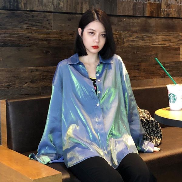 women's blouses & shirts plus size women oversize blingbling 2021 spring harajuku long sleeve female streetwear1, White
women's blouses & shirts plus size women oversize blingbling 2021 spring harajuku long sleeve female streetwear1, White