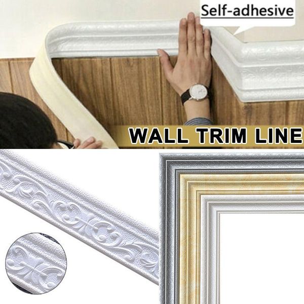 wallpapers wall trim line skirting border 3d pattern sticker decoration self adhesive durable waterproof strip mu86691
wallpapers wall trim line skirting border 3d pattern sticker decoration self adhesive durable waterproof strip mu86691
