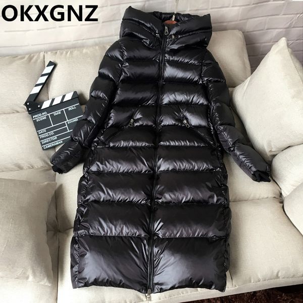 2021 New 90% White Duck Down Thick Winter High Quality Female Hood Puffer Jacket Doudoune Femme M316 ZGWC, Black
2021 New 90% White Duck Down Thick Winter High Quality Female Hood Puffer Jacket Doudoune Femme M316 ZGWC, Black