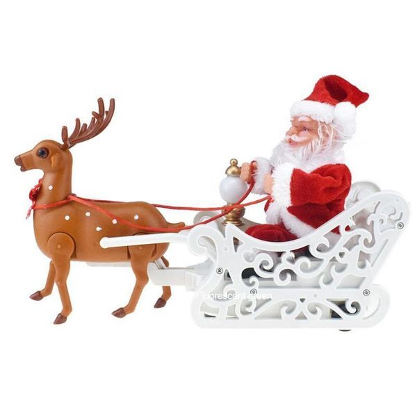 santa electric toy claus lovely christmas music doll elk sled toy universal electric car xmas decor new year gifts navidad decor
santa electric toy claus lovely christmas music doll elk sled toy universal electric car xmas decor new year gifts navidad decor