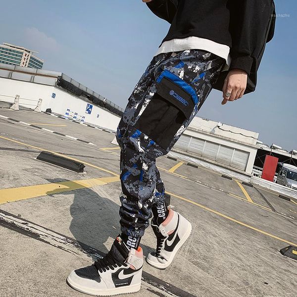 new spring and summer men's casual camouflage matching color joggers cargo pants multi-pocket slim hip hop men pants1, Black
new spring and summer men's casual camouflage matching color joggers cargo pants multi-pocket slim hip hop men pants1, Black