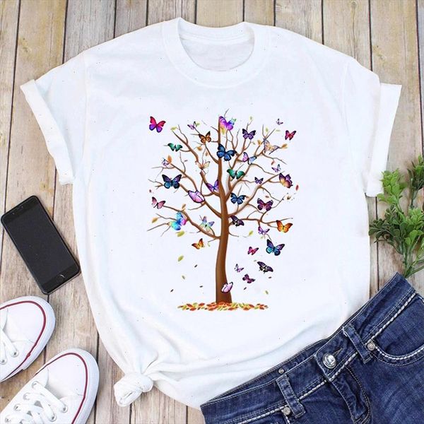 butterfly tree t shirt women summer casual tshirt tees harajuku korean style graphic new kawaii short sleeve female t shirt, White
butterfly tree t shirt women summer casual tshirt tees harajuku korean style graphic new kawaii short sleeve female t shirt, White
