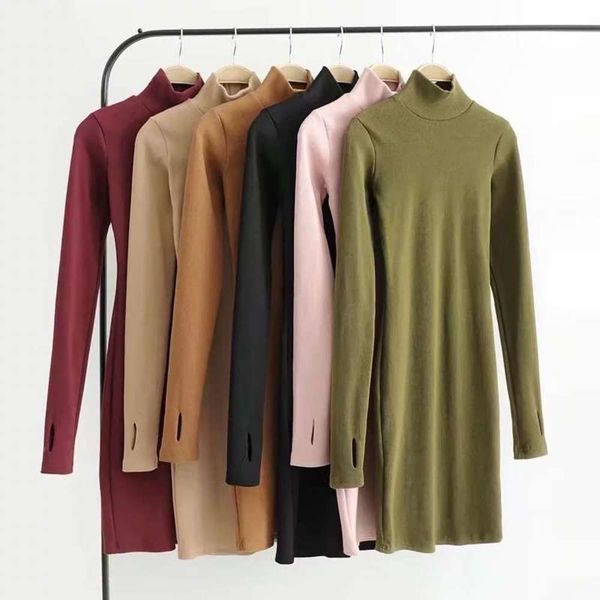 tight autumn bottom and wrap winter hip skirt women's style 2019 new knitted slim half high neck dress, Black;gray
tight autumn bottom and wrap winter hip skirt women's style 2019 new knitted slim half high neck dress, Black;gray