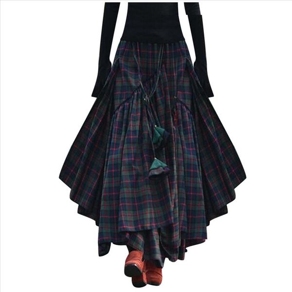 boho summer fashion women casual skirt loose plaid print fringe irregular high waist skirt seaside beach ropa mujer l0108, Black
boho summer fashion women casual skirt loose plaid print fringe irregular high waist skirt seaside beach ropa mujer l0108, Black