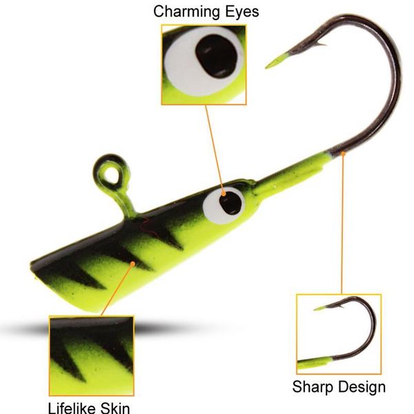 gobygo 5pcs/lot 28mm 1.9g winter ice fishing lure metal hard bait sinking mini lead head hook jigging fishing tackle acc qylukp
gobygo 5pcs/lot 28mm 1.9g winter ice fishing lure metal hard bait sinking mini lead head hook jigging fishing tackle acc qylukp