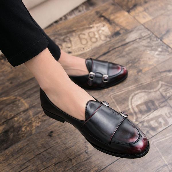 fashion men dress leather wedding shoes men plus size british style loafer casual flat shoes slip-on zapatos de hombre, Black
fashion men dress leather wedding shoes men plus size british style loafer casual flat shoes slip-on zapatos de hombre, Black