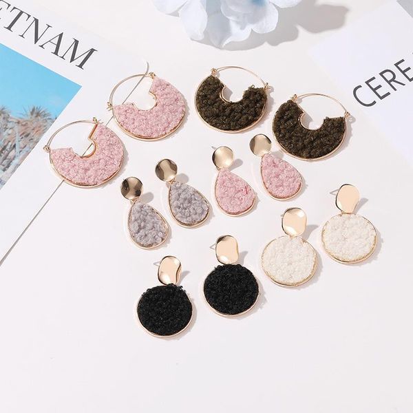 stud design simple hyperbole geometric earrings female retro round geometry inlaid plush sequin studs for girls jewelry1, Golden;silver
stud design simple hyperbole geometric earrings female retro round geometry inlaid plush sequin studs for girls jewelry1, Golden;silver